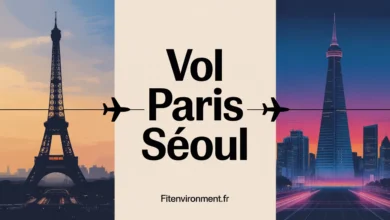 Vol Paris Séoul