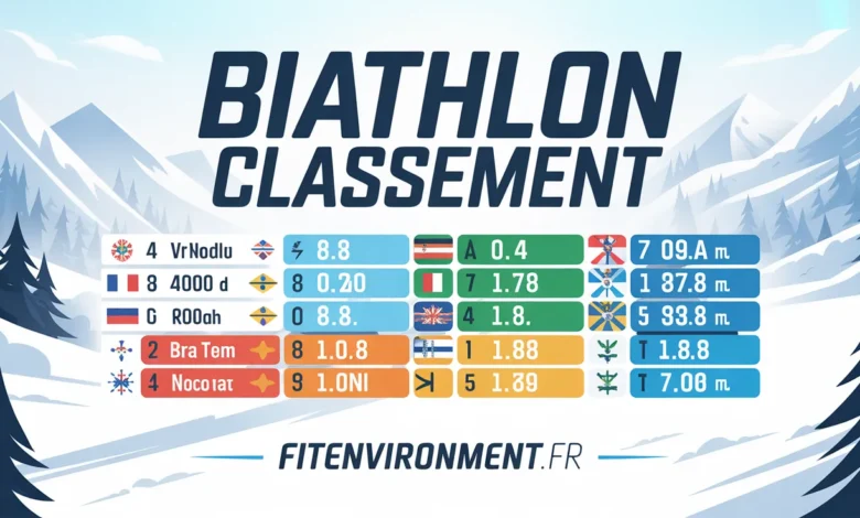 Biathlon Classement