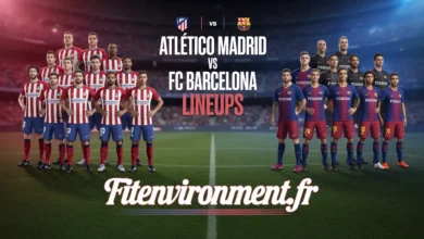 Atlético Madrid vs FC Barcelona Lineups