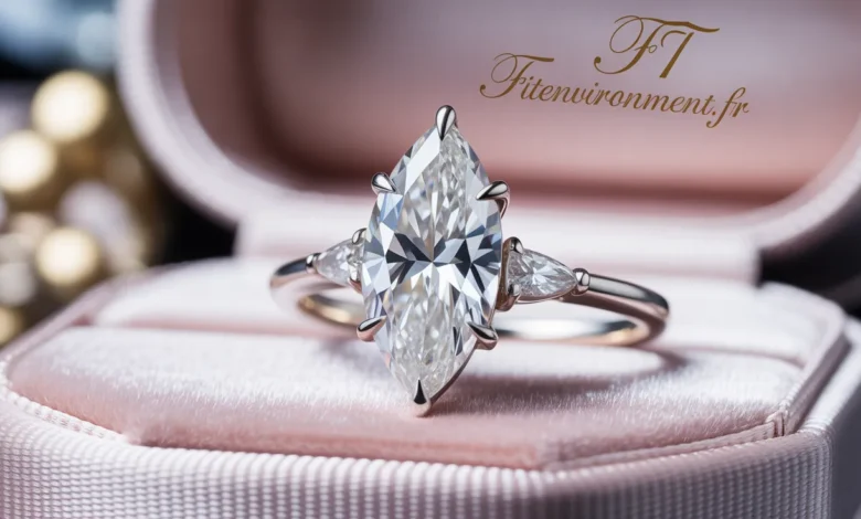 Marquise Diamond Ring