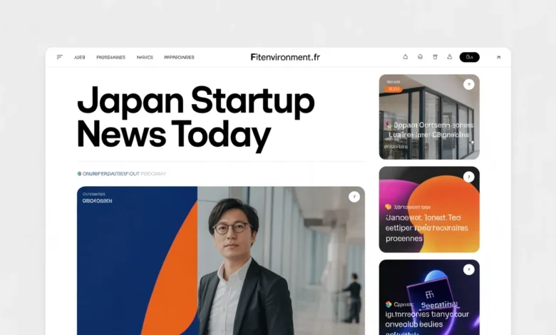 Japan Startup News Today