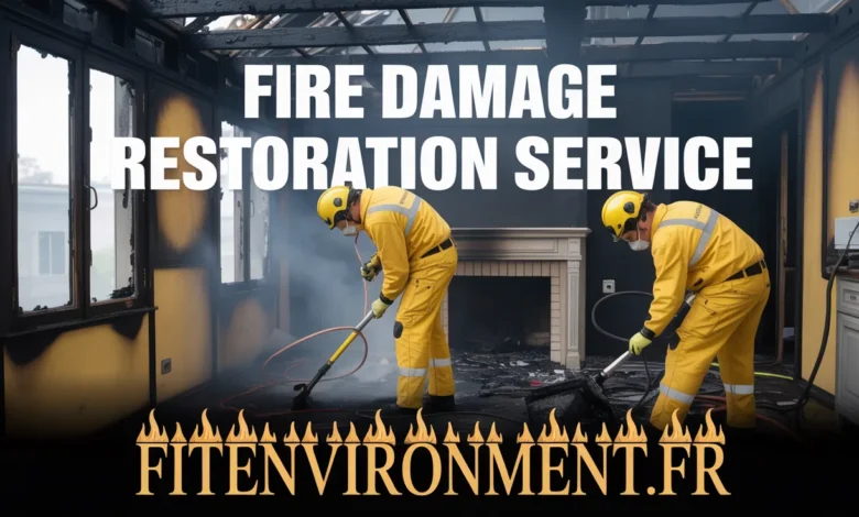 Fire Damage Restoration Service