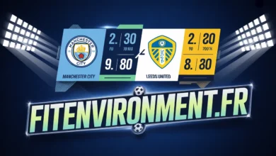 Man City vs. Leeds United Standings