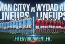 Man City vs Wydad AC Lineups