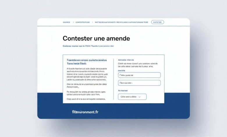 Contester une amende