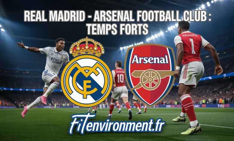 Real Madrid – Arsenal Football Club : Temps Forts