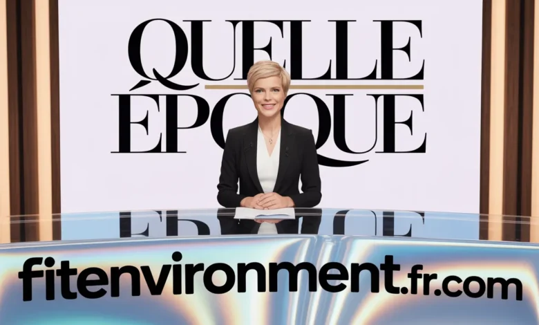 Léa Salamé et Quelle Époque