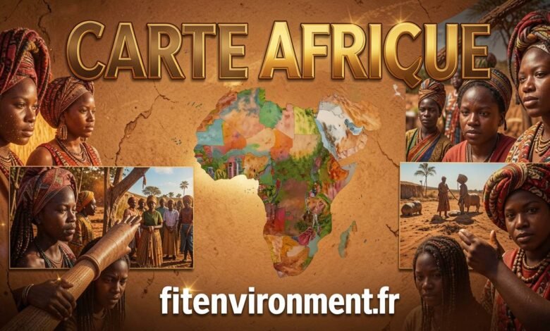 carte afrique