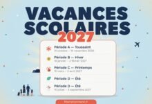 Vacances scolaires 2027