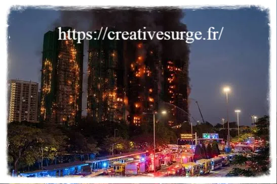 hong kong incendie