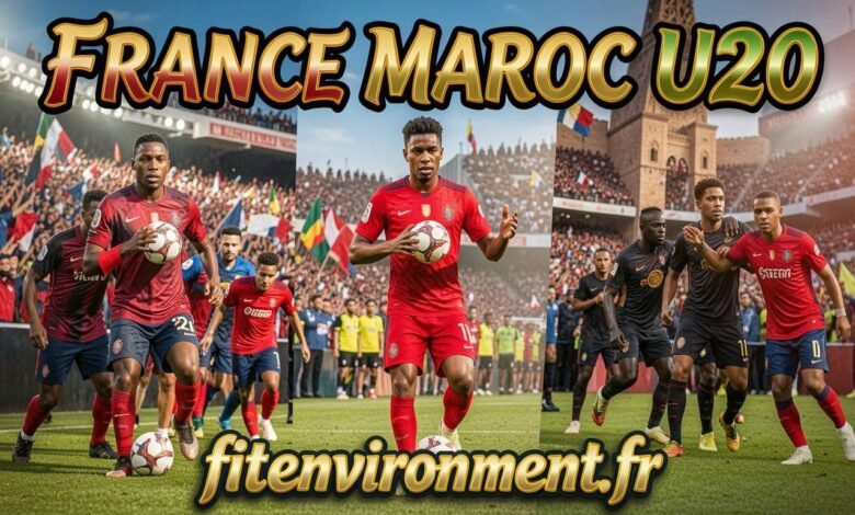 france maroc u20